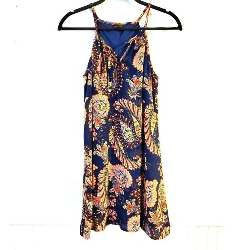 As U Wish Paisley Print Dress